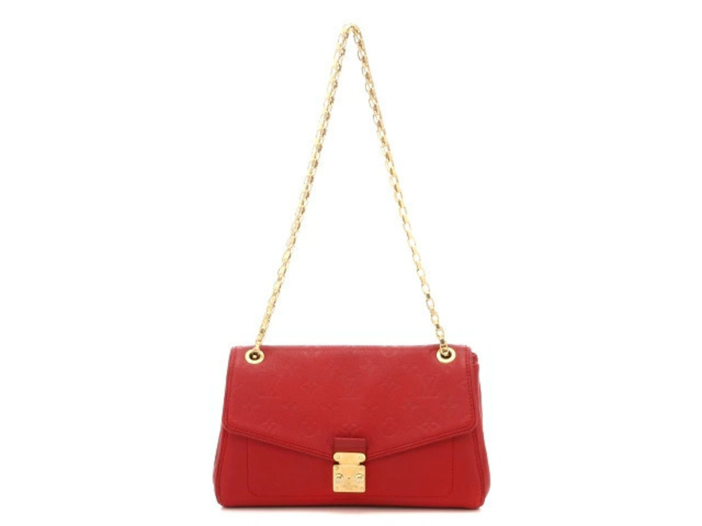 LOUIS VUITTON Saint Germain Shoulder Bag Monogram Empreinte